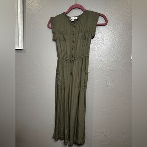 Kids Olive Green One Piece